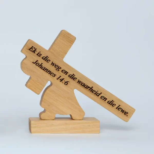 Jesus Carry Cross Afrikaans